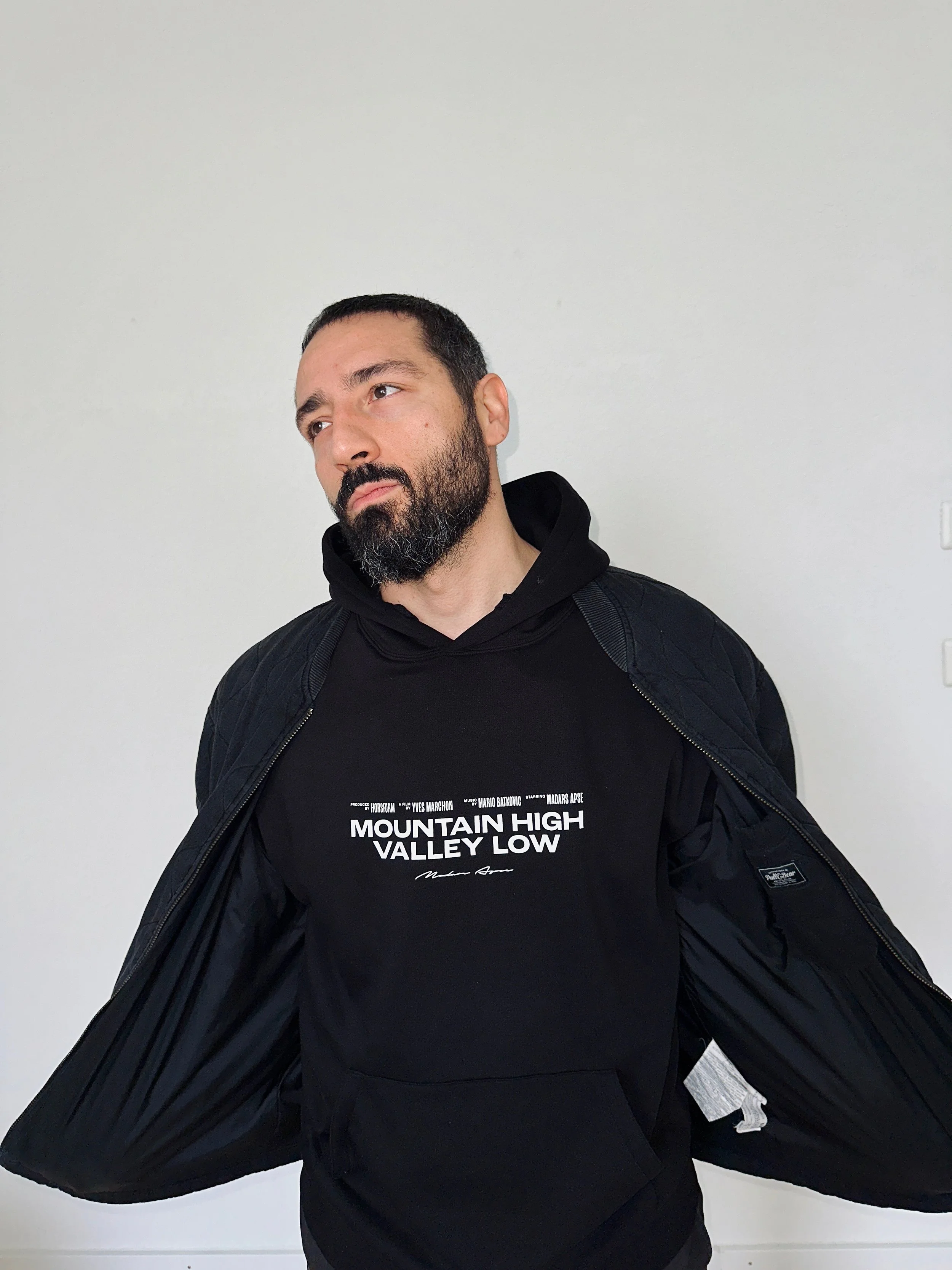 Hoodie MHVL pull branding film Mountain high valley low 