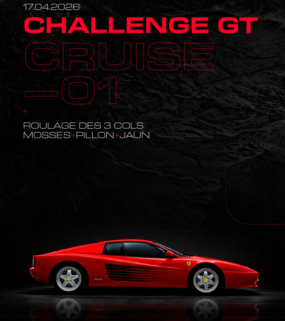 ChallengeGT Cruise Club 3 cols roulage Suisse